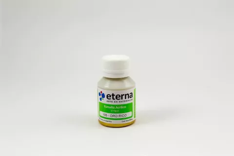 ETERNA ESMALTE ACRILICO AL AGUA 37-50 ML ORO RICO 105