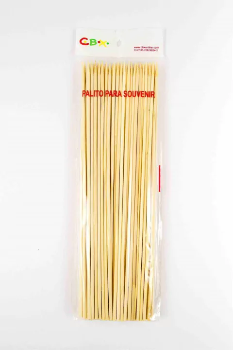 PALITO BROCHETTE 25 CM BOLSA 90 UNID APROX.