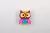 BROCHE CON APLIQUE BUHO X2 UNIDADES