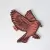 LAS LUPES SELLO A006O 30X22,3 CM PAJARO