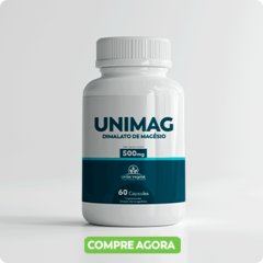 Unimag Magnésio Dimalato 500mg - 60 Cápsulas