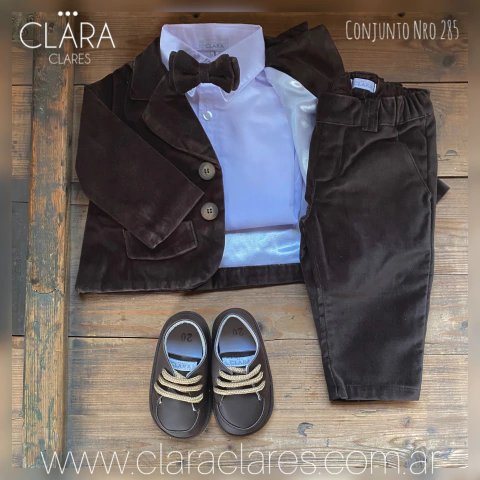 Conjunto Nro 285 chocolate