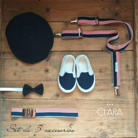 Set de 4 accesorios + CALZADO