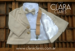 Saco de gabardina beige en internet