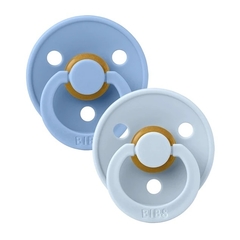 CHUPETES BIBS COLOUR/PACK SKY BLUE-BABY BLUE