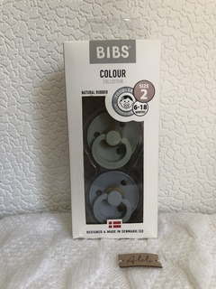 CHUPETES BIBS COLOUR/PACK SAGE-CLOUD - comprar online