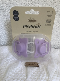 CHUPETES FILIBABBA/LIGHT LAVENDER (+6 a 36 meses)
