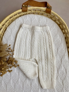 LEGGINS TRENZADO/BLANCO - comprar online