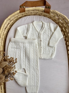 CONJUNTO TEJIDO/NATURAL - comprar online