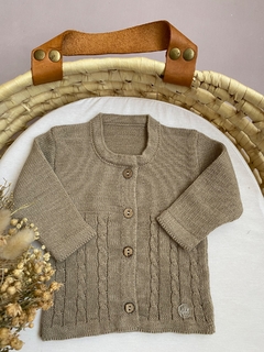CARDIGAN TEJIDO ALELÍ/CHIA