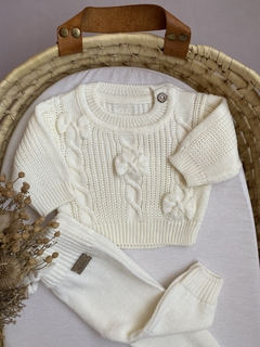 CONJUNTO TEJIDO PARÍS/NATURAL