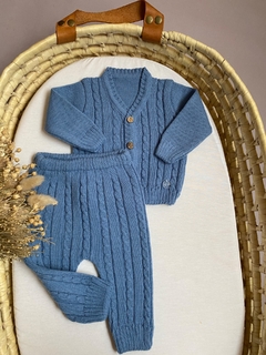 CONJUNTO TEJIDO/BLUE