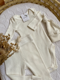 AJUAR 3 PIEZAS/MORLEY NATURAL - comprar online