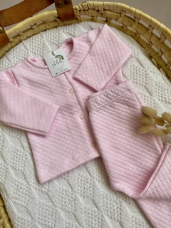 CONJUNTO MATELASSE/ROSA BEBÉ - comprar online