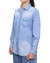 Camisa Feminina Jeans Claro - comprar online