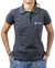 Camiseta Feminina Gola Polo Grafite - Baby Look