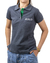 Camiseta Feminina Gola Polo Grafite - Baby Look - comprar online