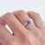 Anel Flor Azul - comprar online