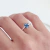 Anel Flor Azul - loja online