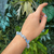 PULSEIRA CASCALHO ÁGUA MARINHA - comprar online