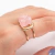 ANEL ESSÊNCIA QUARTZO ROSA REGULÁVEL - comprar online