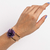 BRACELETE DRUSA DE AMETISTA REGULÁVEL