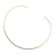 CHOKER FINA FOLHEADA A OURO