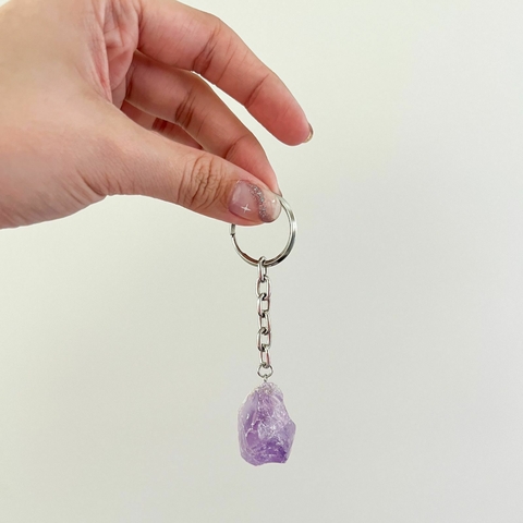 CHAVEIRO BRUTO AMETISTA