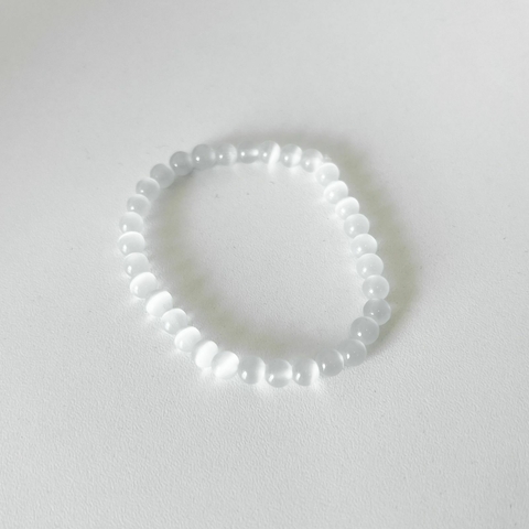 PULSEIRA ESFERA SELENITA 6MM