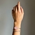 BRACELETE GAIA QUARTZO ROSA - Prateado