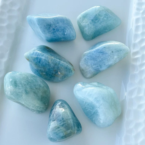 ÁGUA MARINHA ROLADA - Pedra da Ansiedade - comprar online