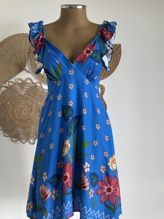 Imagem do Vestido curto alça com babado