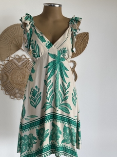 Imagem do Vestido curto alça com babado