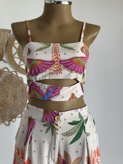 Imagem do Pantalona com cropped
