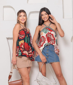 Blusa triângulo Coleção Beleza Florescer - comprar online
