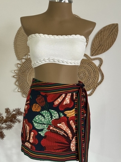 Short saia - Coleção Florescer - Maria Mariá Moda e Acessórios