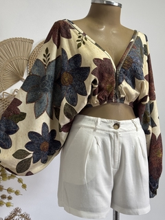 Blusa manga longa -Boho Fashion na internet