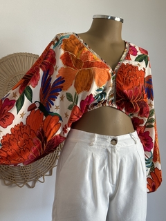 Blusa manga longa -Coleção Sintonia - loja online