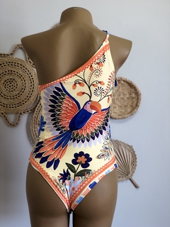 Body Maiô assimétrico- fundo bauniha - Maria Mariá Moda e Acessórios