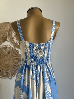 Imagem do Vestidos longo com alças largas e decote quadrado