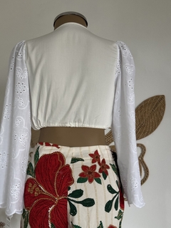 Cropped Pompom - comprar online