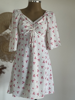 Vestido curto ciganinha - loja online
