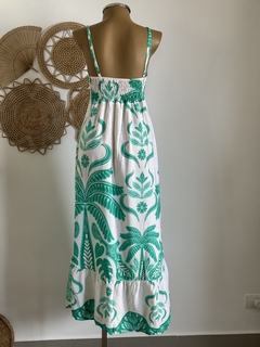 Imagem do Vestido longo decote quadrado