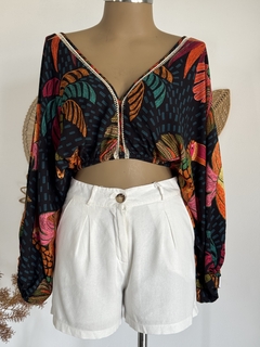 Blusa manga longa -Coleção Belezas do Pantanal - loja online