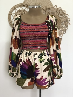 Shorts de sarja - Coleção Sonho Tropical na internet