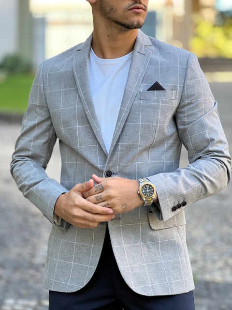Blazer Principe de gales Xadrez
