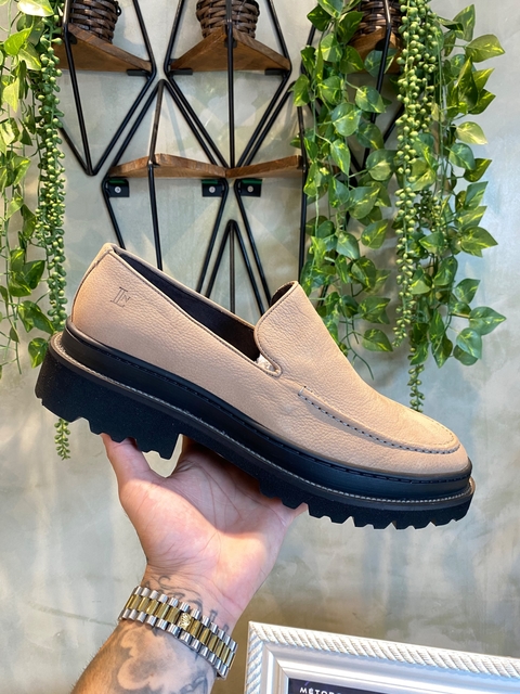 Sapato Loafer tractor ginger