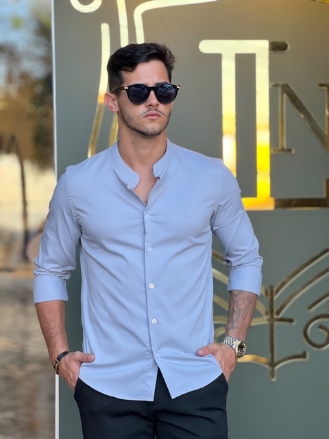 Camisa Social Gola Padre Maquinetada NL - comprar online