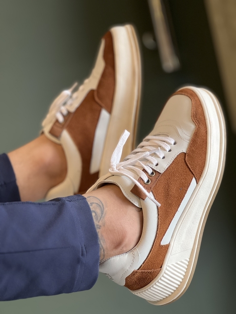 Sapato Sneaker Stuttgart Ferrugem