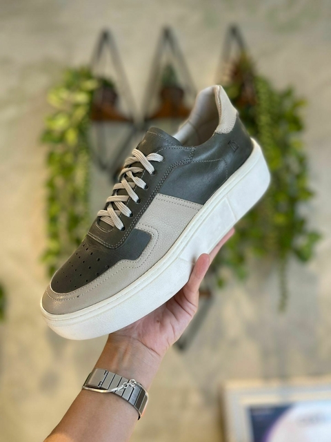 Sapato Sneaker Flat Militar NL